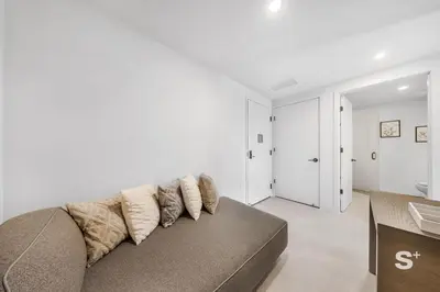 a living room with a couch and a table at Downtown Miami - Luxury Condo with City Views in Miami