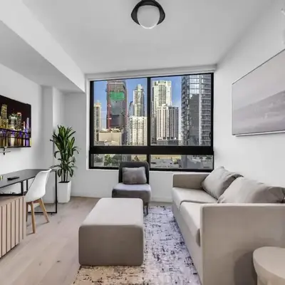 Modern Downtown Condo with Pool Gym BBQ Game Room CoWorking Spaces