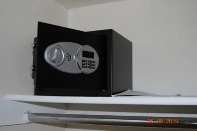 a cd sitting on top of a shelf at Ocean Reserve Piso 7 STR-310 in Miami Beach