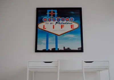 a sign that says welcome to my fabulous life at Cozy and Luminous Apartment - 00388 in Miami Beach