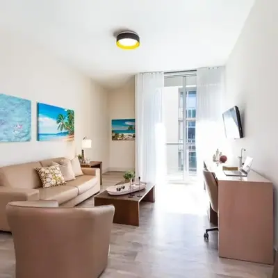 NEW!Beachfront Condo Resort- Balcony
