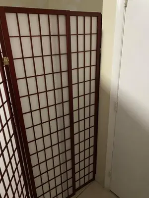 a door with a gate in a room at Private Cubicle - Single Bed - Mixed Shared Dorm - MIAMI AIRPORT in Miami