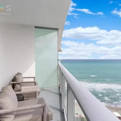 2 bed rental on the beach15th floor Hollywood Miami
