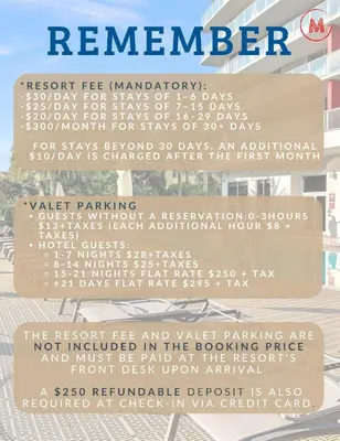 a flyer for a concert in front of a building at Beachwalk Resort Hallandale Ocean and Canal View Apartments 5 Min from the Beach in Hallandale Beach