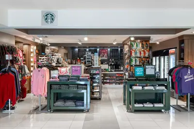 a store with a lot of items on display at Sheraton Miami Airport Hotel and Executive Meeting Center in Miami