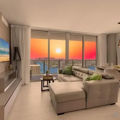 Luxury 3 Br - Corner Balcony - Panoramic View - Pools