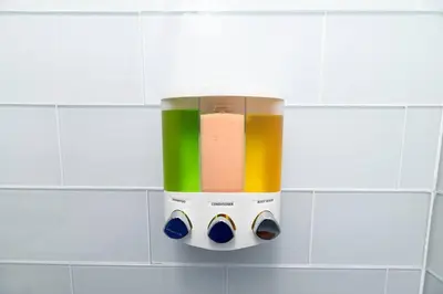 a blender on a white tiled bathroom wall at Shell on the Beach 103 - RENOVATED in Hollywood