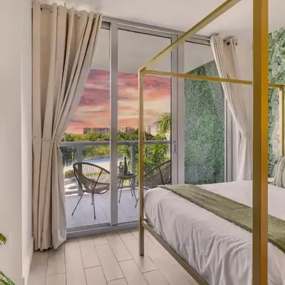 Tropical Apartment - Balcony - Resort