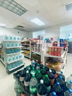 a store with a lot of water bottles on display at Ocean Reserve Piso 9 - STR 2412 in Miami Beach