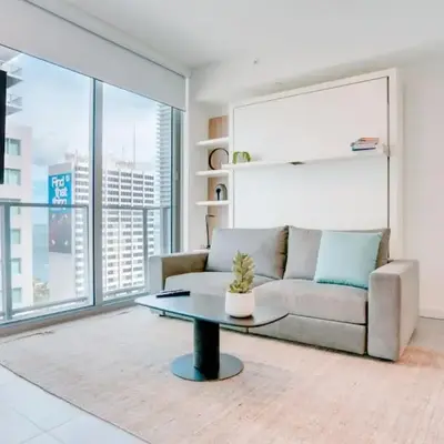 Modern and newly built studio with Pool