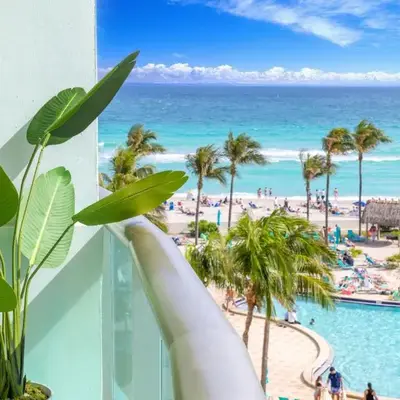 Beachfront 1-Bedroom Apartment with Ocean View