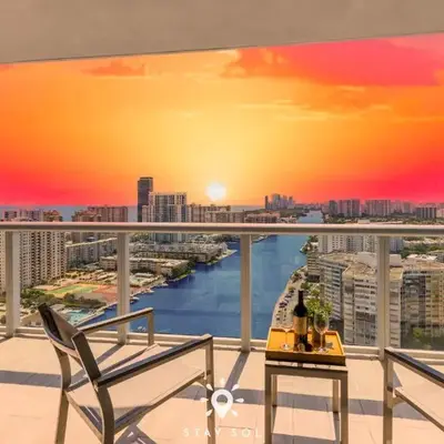 Balcony with View