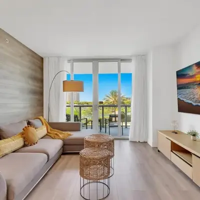 Pool Apartment with Balcony